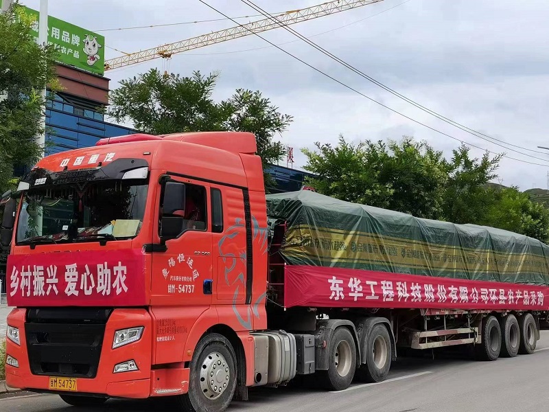 2022年8月，東華科技帶領企業(yè)全體員工開展消費幫扶